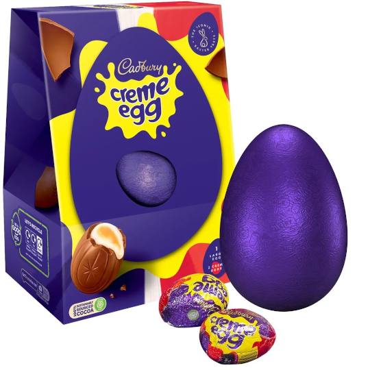 Buy Cadbury Creme Egg Large Easter Egg from cadbury Cadbury Creme Egg Large Easter Egg