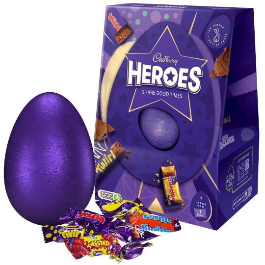 Cadbury Heroes Easter Egg Choc o holic