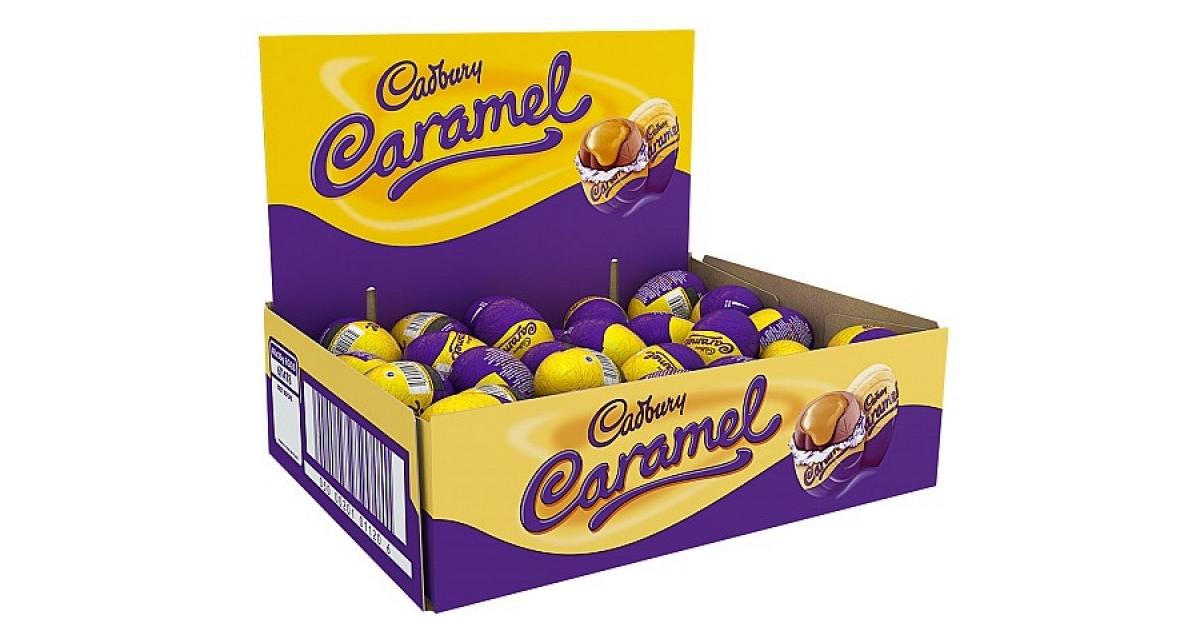 Cadbury Caramel Eggs Box of 48 chocoholic