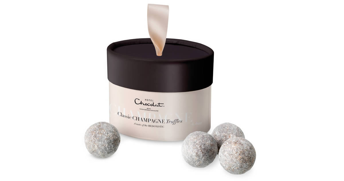 Hotel Chocolat Classic Champagne Chocolate Truffles chocoholic