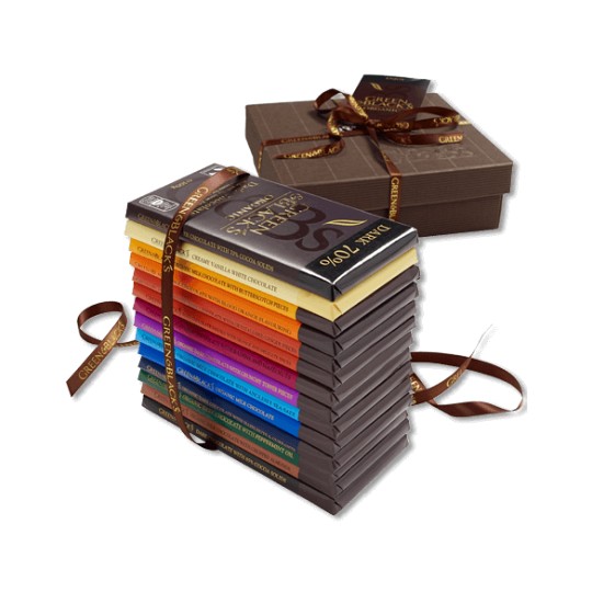 Buy Green & Black’s The Ultimate Chocolate Bar Gift Set from greenandblacks Green & Black’s The Ultimate Chocolate Bar Gift Set