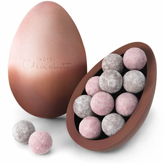 Hotel Chocolat Champagne Chocolate Truffles Extra Thick Easter Egg