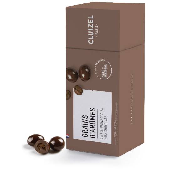 Michel Cluizel Dark Chocolate Covered Coffee Beans