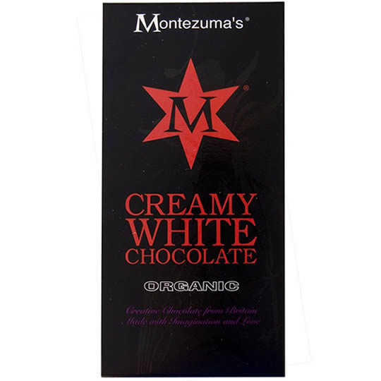 Buy Montezuma’s Creamy White Chocolate Bar 100g from montezumas Montezuma’s Creamy White Chocolate Bar 100g