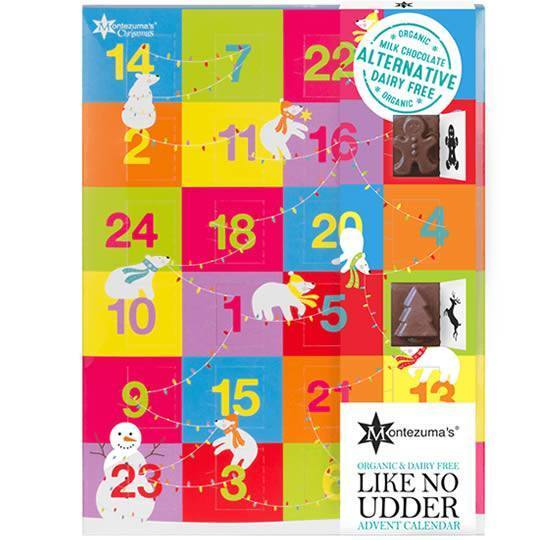 Buy Montezuma’s Dairy Free Milk Chocolate Advent Calendar from montezumas Montezuma’s Dairy Free Milk Chocolate Advent Calendar