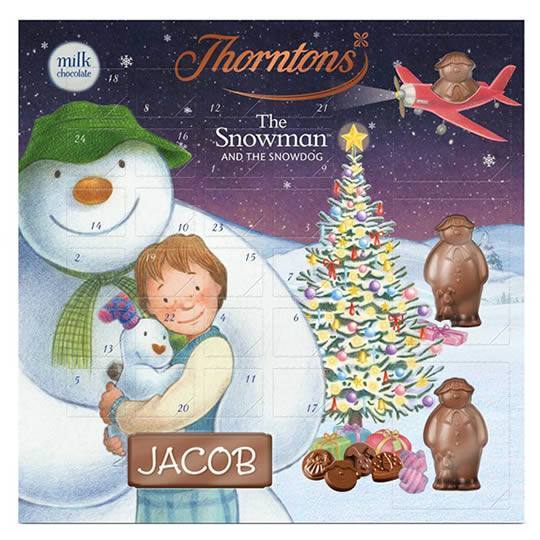 Thorntons The Snowman and The Snowdog Chocolate Advent Calendar