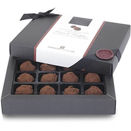 Chocolate Trading Co. Superior Selection 12 Dark & Dusted French Truffles 138g