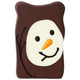 Hotel Chocolat Milk Chocolate Snowman Slab