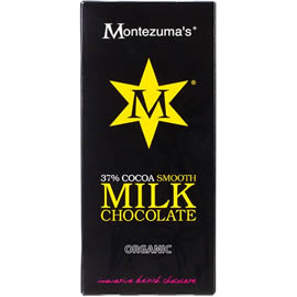 Montezuma’s 37% Cocoa Smooth Milk Chocolate Bar 100g