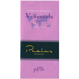 Pralus Venezuela 75% Cocoa Dark Chocolate Bar