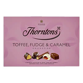 Thorntons Toffee, Fudge & Caramel Collection Chocolate Box