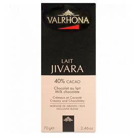 Valrhona Lait Jivara 40% Cacao Milk Chocolate Bar 70g