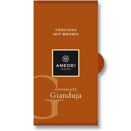Amedei Chocolate Toscano Brown Gianduja Milk Chocolate Bar