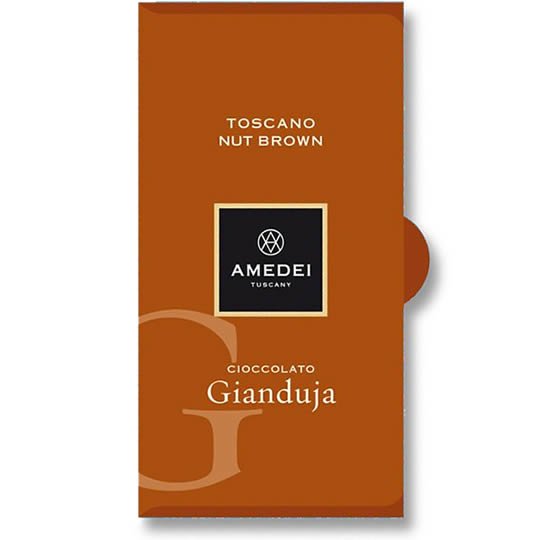Amedei Chocolate Toscano Brown Gianduja Milk Chocolate Bar Amedei Chocolate Toscano Brown Gianduja Milk Chocolate Bar