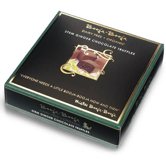 Booja Booja Organic Stem Ginger Chocolate Truffles