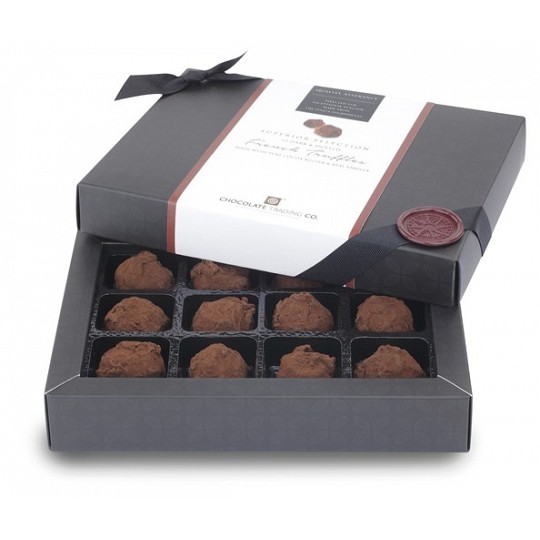 Chocolate Trading Co. - Superior Selection, Dusted French Truffles Box