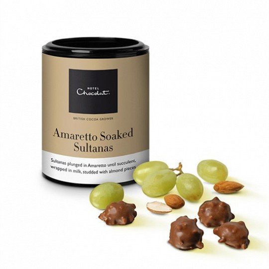 Hotel Chocolat Chocolate Covered Amaretto Sultanas