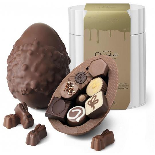 Hotel Chocolat Caramel Chocolate Extra Thick Easter Egg Hotel Chocolat Caramel Chocolate Extra Thick Easter Egg
