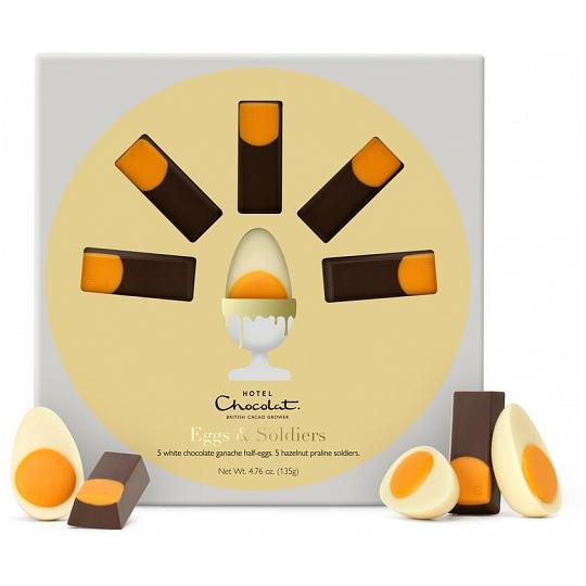 Hotel Chocolat Dark Chocolate Eggs & Soldiers Hotel Chocolat Dark Chocolate Eggs & Soldiers