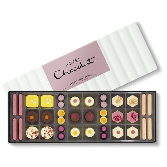 Exuberantly Fruity Sleekster Chocolate Box