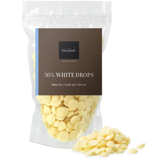 Hotel Chocolat White Chocolate Drops