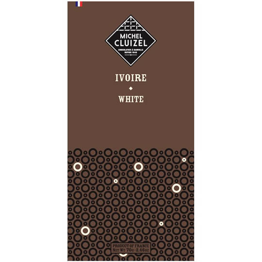 Michel Cluizel Chocolate Ivoire White Chocolate Bar