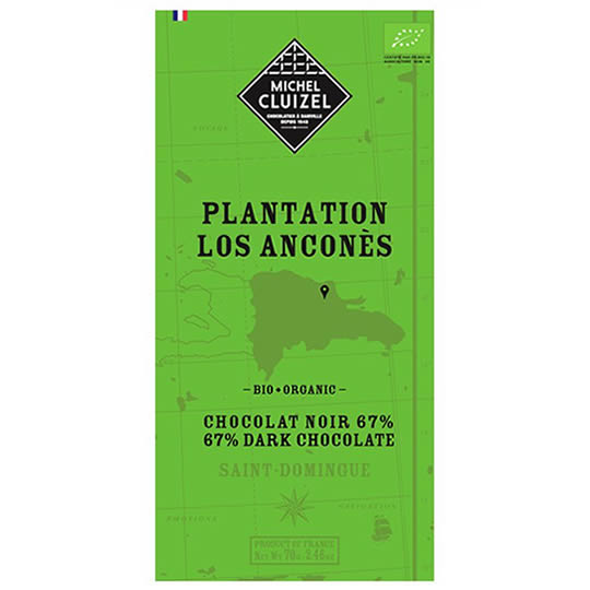 Michel Cluizel Los Ancones 67% Cocoa Dark Chocolate Bar