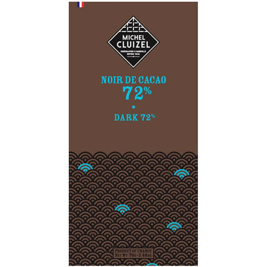 Michel Cluizel Noir de Cacao 72% Cocoa Michel Cluizel Noir de Cacao 72% Cocoa