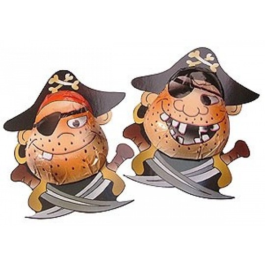 20 Novelty Chocolate Pirates