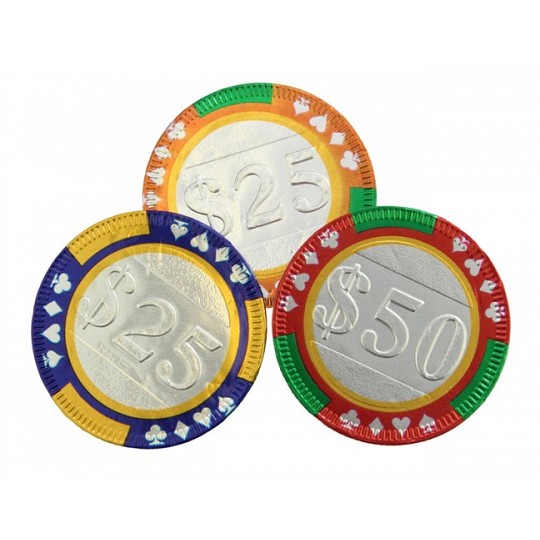 Chocolate Trading Co. 40mm, Chocolate Casino Poker Chips Chocolate Trading Co. 40mm, Chocolate Casino Poker Chips