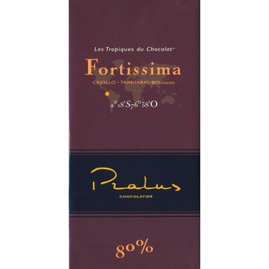 Pralus Fortissima 80% Dark Chocolate