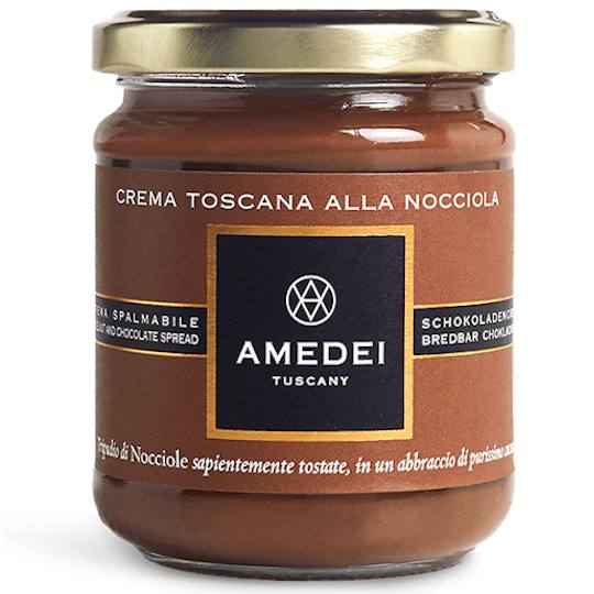 Amedei Crema Toscana Alla Nocciola Gianduja Chocolate Spread