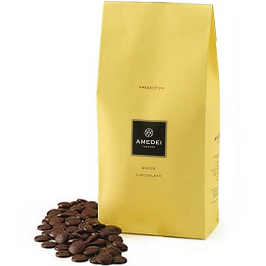 Amedei for you Gocce Cioccolato 70% Cocoa Dark Chocolate Drops 2kg