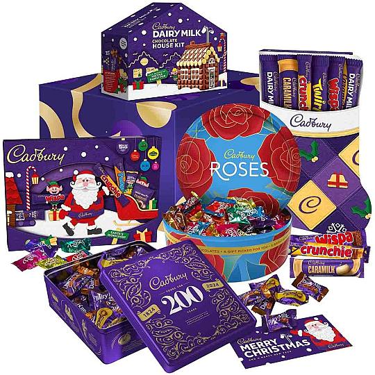 Buy Cadbury “Christmas Magic” Chocolate Hamper from cadbury Cadbury “Christmas Magic” Chocolate Hamper