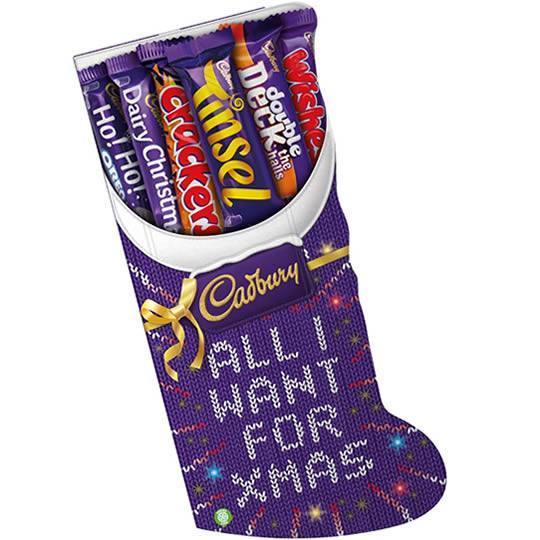 Cadbury Christmas Stocking Chocolate Selection Box