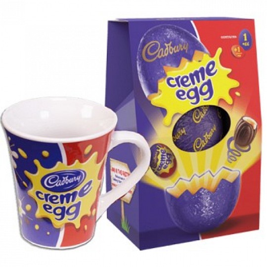Cadbury Creme Egg Easter Egg & Cadbury Creme Egg Mug Set