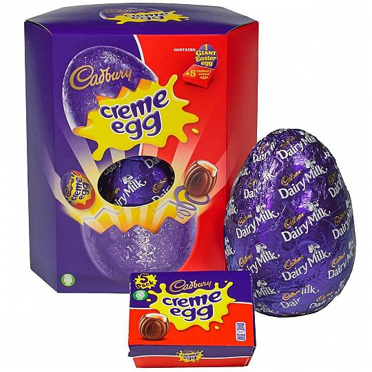 Buy Cadbury creme egg Giant Easter Egg from cadbury Cadbury creme egg Giant Easter Egg