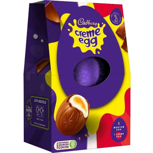 Cadbury creme egg Medium Easter Egg