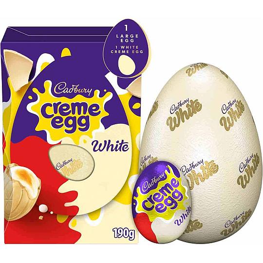 Cadbury creme egg White Easter Egg