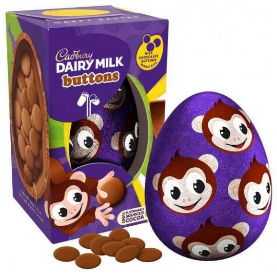 Cadbury Dairy Milk buttons Small Easter Egg