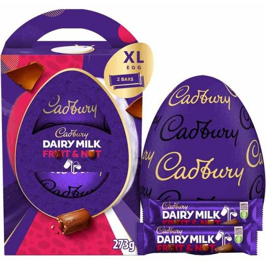 Cadbury Dairy Milk Fruit & Nut XL Chocolate Easter Egg