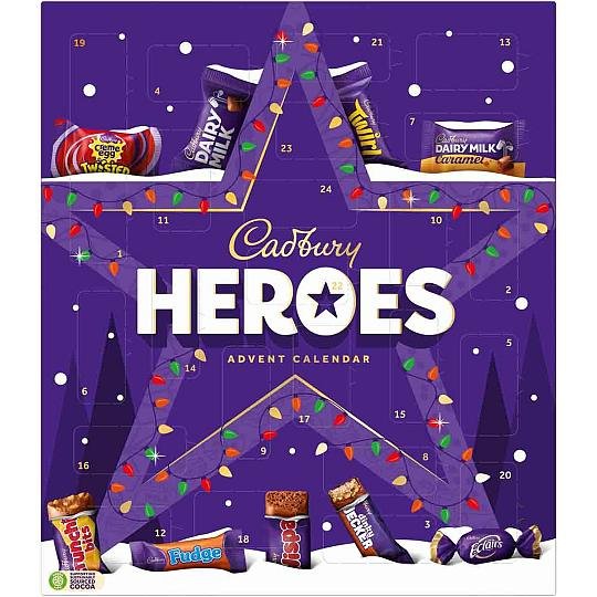 Cadbury Heroes Chocolate Advent Calendar