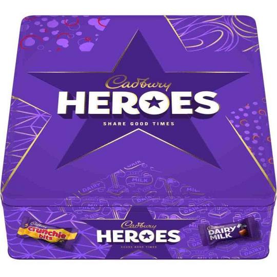 Cadbury Heroes Limited Edition Tin 700g