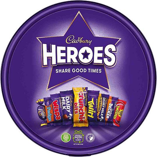 Buy Cadbury Heroes Tub from cadbury Cadbury Heroes Tub