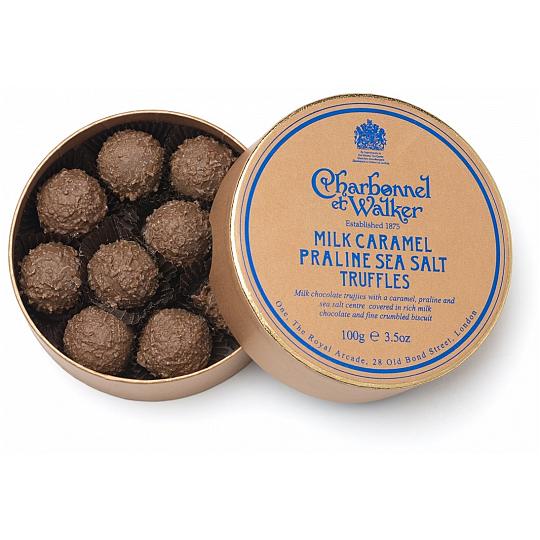 Buy Charbonnel et Walker Milk Caramel Praline Sea Salt Chocolate Truffles 100g from choctrade Charbonnel et Walker Milk Caramel Praline Sea Salt Chocolate Truffles 100g