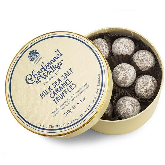 Buy Charbonnel et Walker Milk Sea Salt Caramel Chocolate Truffles 240g from amazon Charbonnel et Walker Milk Sea Salt Caramel Chocolate Truffles 240g