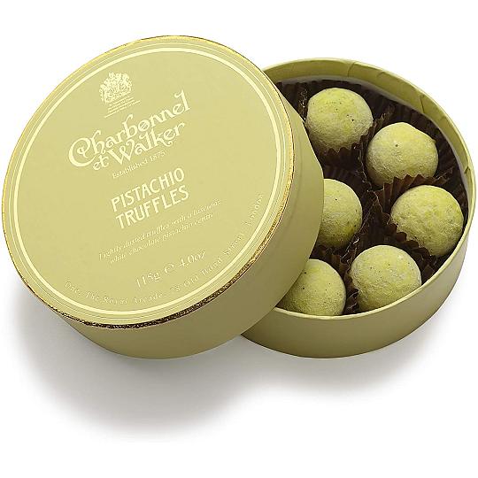 Buy Charbonnel et Walker Pistachio White Chocolate Truffles 115g from amazon Charbonnel et Walker Pistachio White Chocolate Truffles 115g