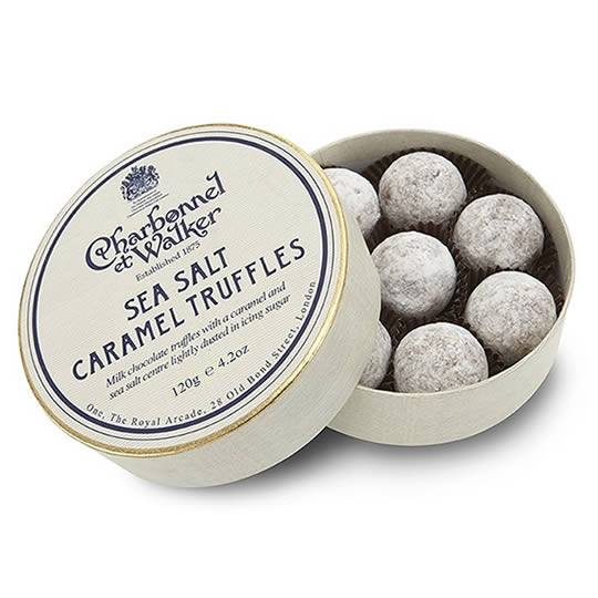 Charbonnel et Walker Sea Salt Caramel Chocolate Truffles 120g