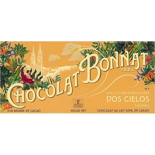 Chocolat Bonnat Dos Cielos 65% Cocoa Milk Chocolate Bar 100g