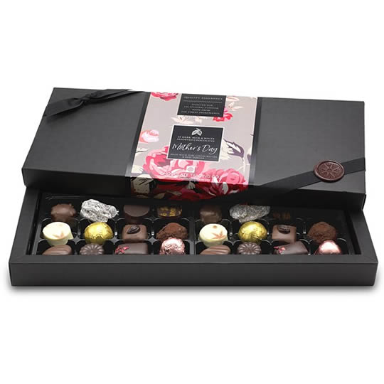 Chocolate Trading Co. Superior Selection 24 Dark, Milk & White Assorted Chocolates Mother’s Day 276g